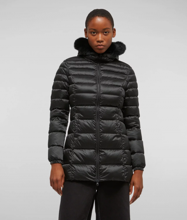 Giaccone Refrigiwear LONG MEAD FUR JACKET colore G06000 Nero