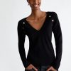 Maglia scollo V LIU JO WF4011MS99E colore 22222