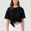 T shirt m/m FRACOMINA FR25ST3039J401R9 colore 053 nero