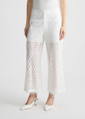Pantalone LIU JO modello UA5282T2182 colore 11111 bianco