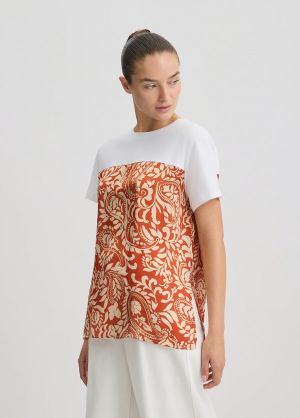 T shirt m/m LIU JO modello WA5155J6308 colore M9541 - immagine 4
