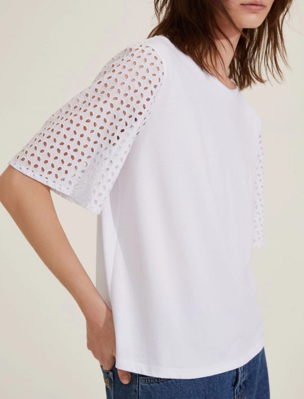 T Shirt m/m EMME MARELLA modello EGER colore 001 - immagine 4