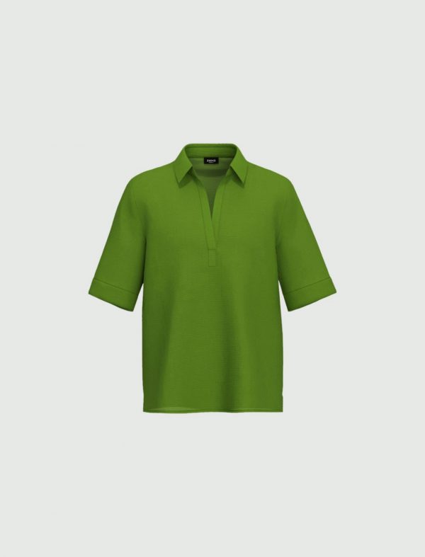Blouse m/m EMME MARELA  modello NAVE colore 004 - immagine 5