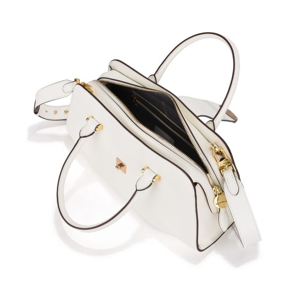 Borsa NANNINI articolo 18562 VMA colore bianco - immagine 3