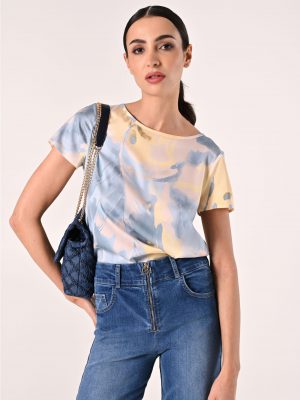 Blouse m/m RINASCIMENTO modello CFC0123606 colore azzurro