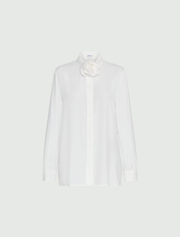 Camicia m/l MARELLA modello INACO colore 001 - immagine 4