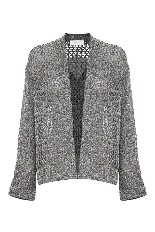 Cardigan KOCCA modello MIRANOVA colore corda - immagine 5
