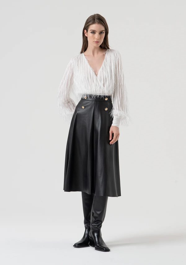 Gonna FRACOMINA FR25WG3002P41101 colore 053 black