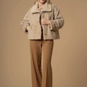 Giubbino KOCCA MARIELIES colore 30357 nocciola