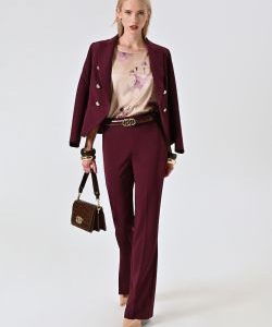 Pantalone RINASCIMENTO CFC0125412003 colore bordeaux