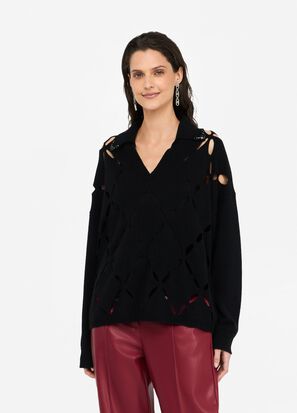 Maglia polo LIUJO MF5038MS009 colore 22222 nero