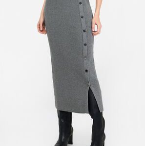 Gonna LIUJO MF5372MS99E colore 02050 grigio medio melange