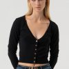 Maglia aperta FRACOMINA FR25WT8001K42101 colore 053 black
