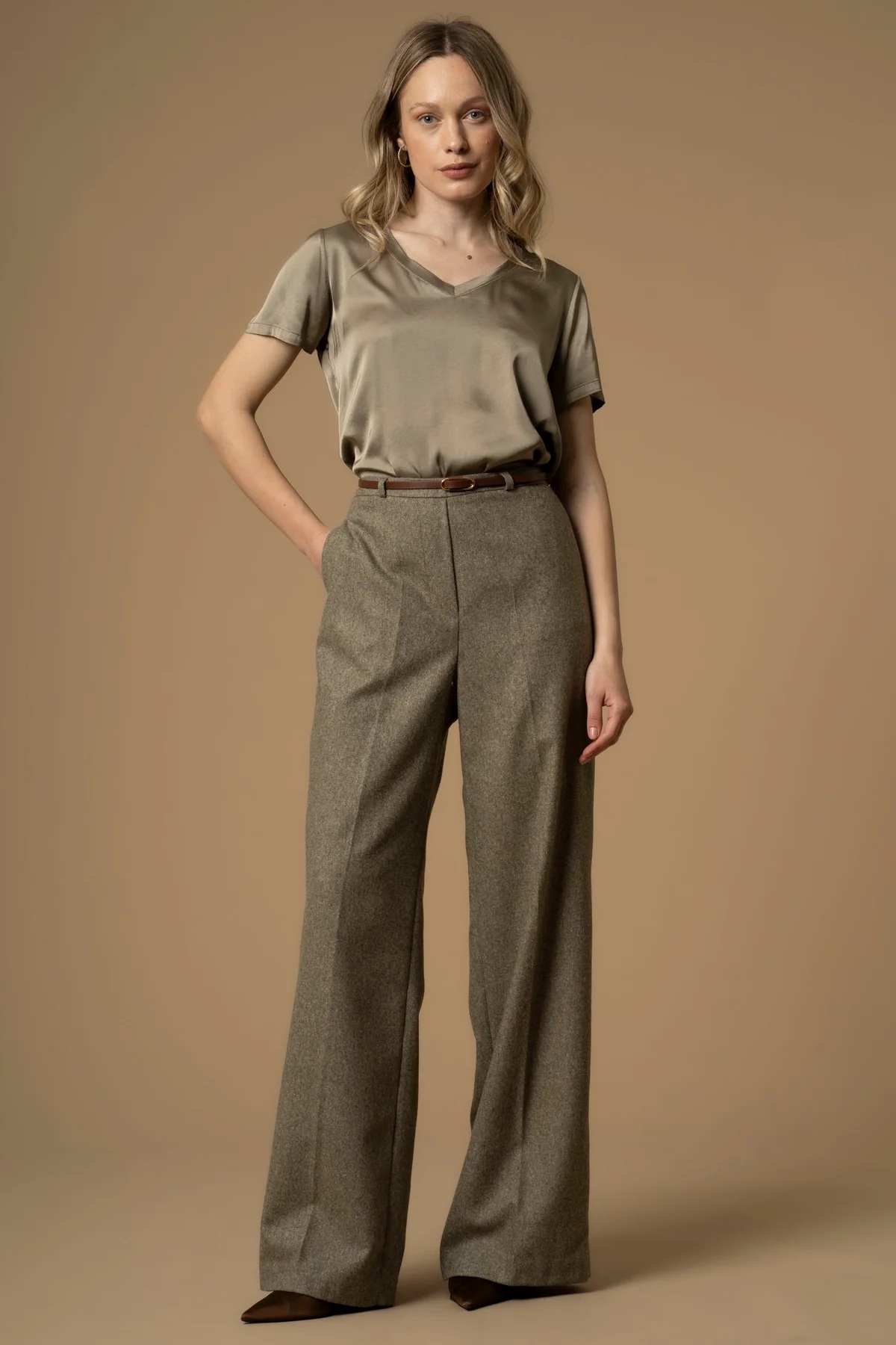 Pantalone KOCCA ENGRACIA colore 83310 - immagine 2