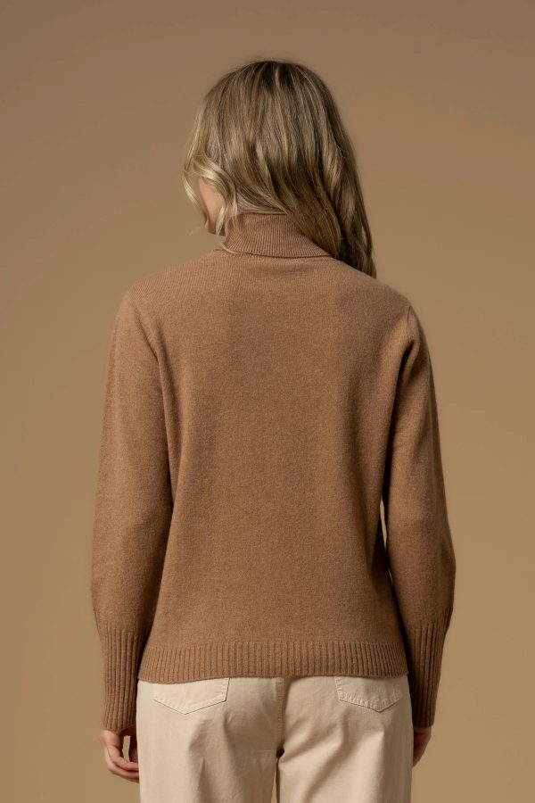 Maglia collo alto KOCCA ANESIO colore 60725 latte - immagine 4