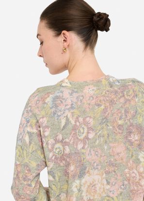 Maglia girocollo LIUJO MF5485MA17R colore P9016 sanderson print lux - immagine 5