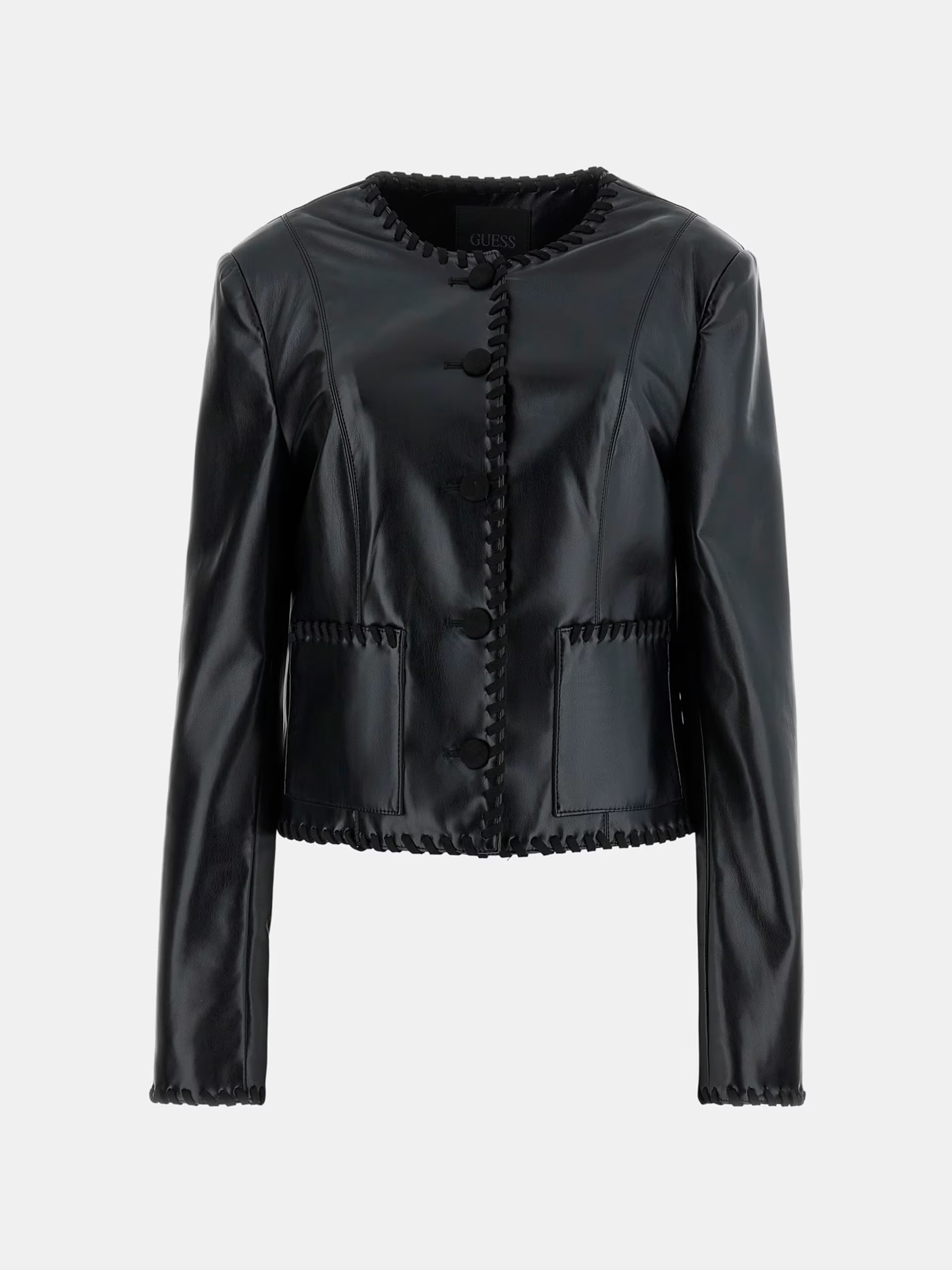Giubbino GUESS W5LY09WF8P0 colore JBLK - immagine 6