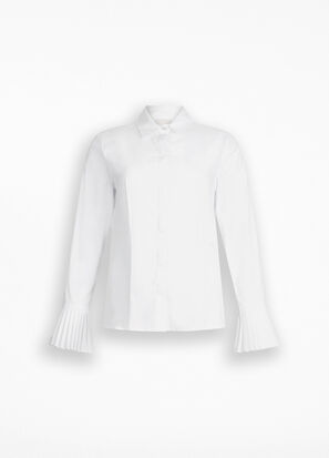 Camicia m/l LIUJO MF5405T2432 colore 11111 bianco - immagine 7