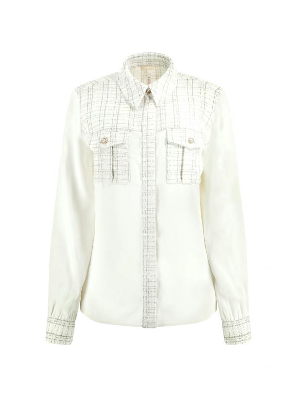 Camicia m/l GUESS W5BH55W2382 colore F0YK - immagine 4