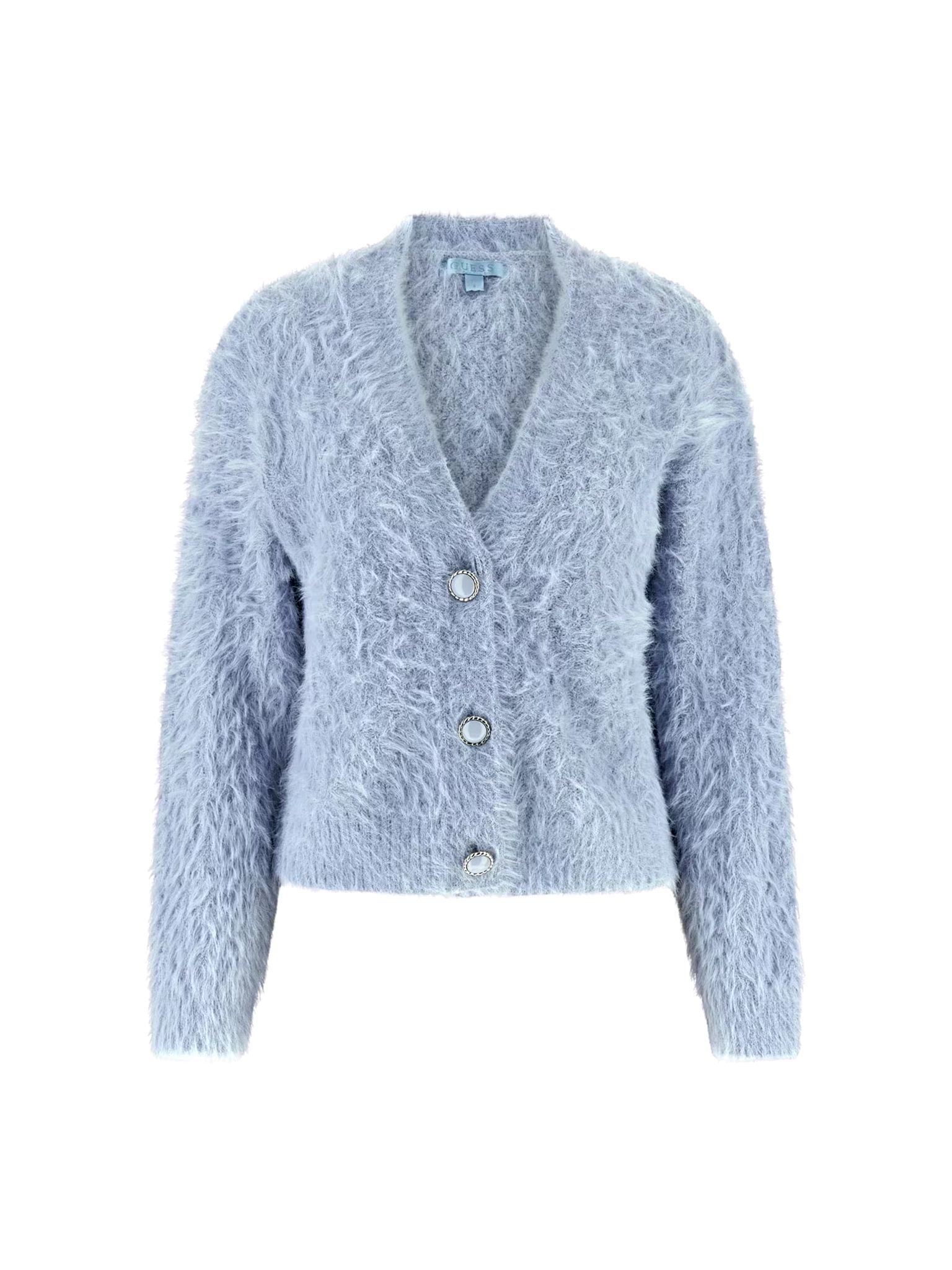 Maglia aperta GUESS W5BR0DZ3BH0 colore G1O6 - immagine 3