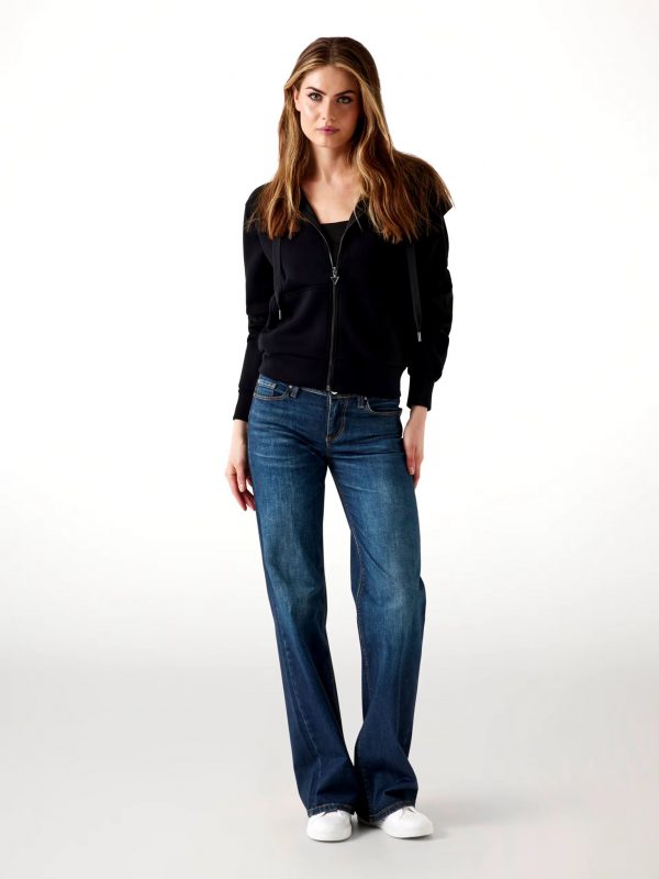 Felpa GUESS W5YQ05KBYE2 colore JBKL - immagine 3