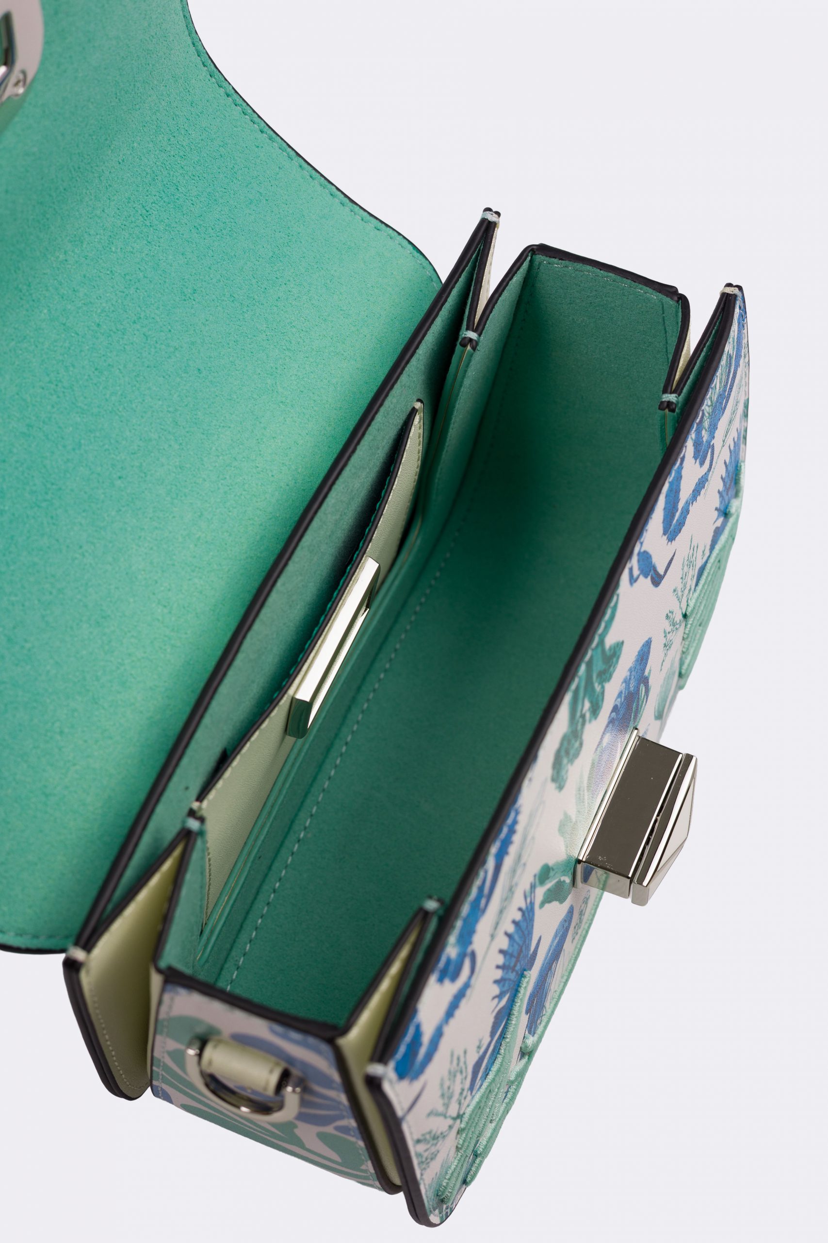 Borsa Cromia modello 1406252 colore CRISTALLO - immagine 3