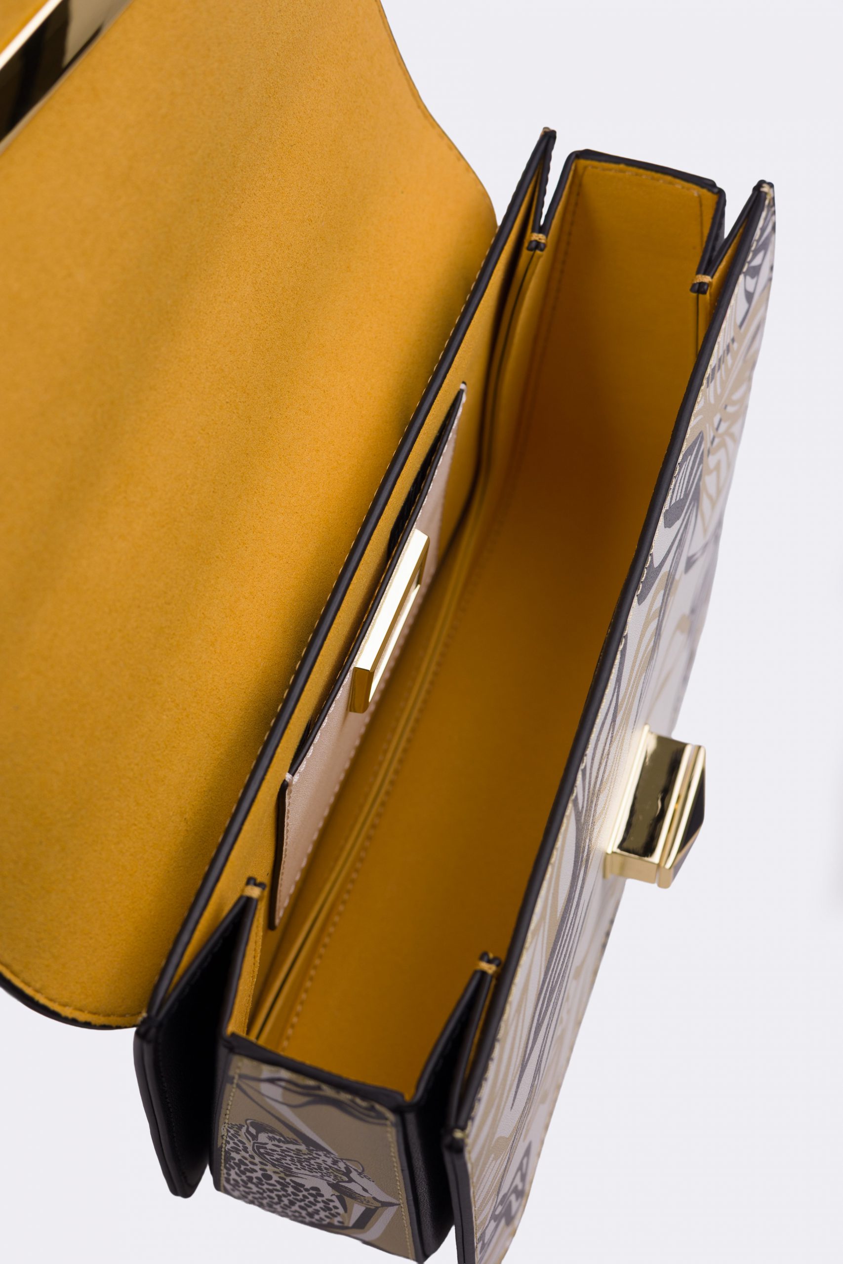 Borsa Cromia modello 1406259 colore BIANCO-NERO - immagine 3