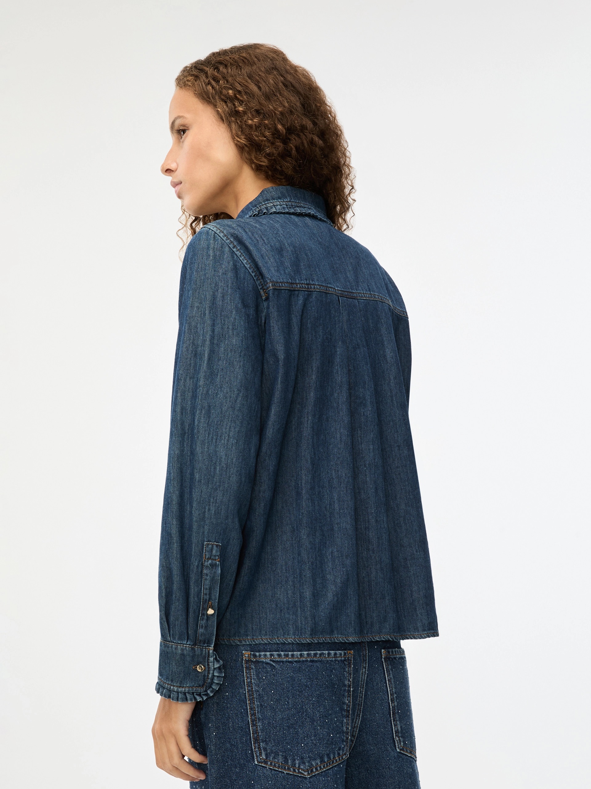 Camicia m/l IBLUES modello IBLBUSSOLA colore 001 - immagine 3