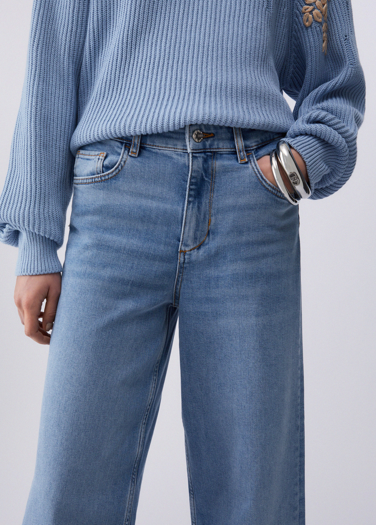 Jeans LIU JO modello UA6269D0310 colore 78801 - immagine 5