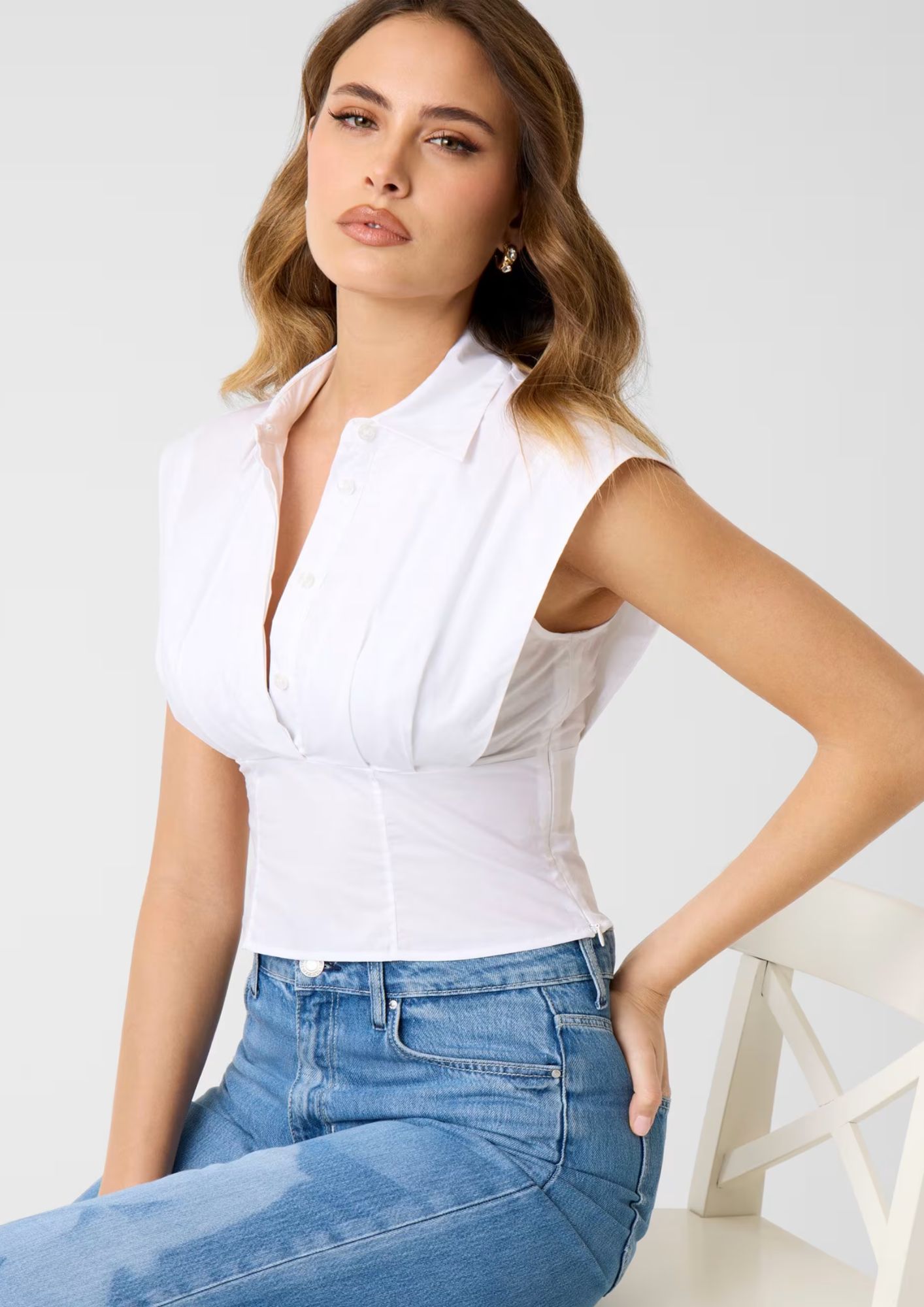 Smanicato GUESS modello W6RH95 W2399 colore G011 - immagine 5