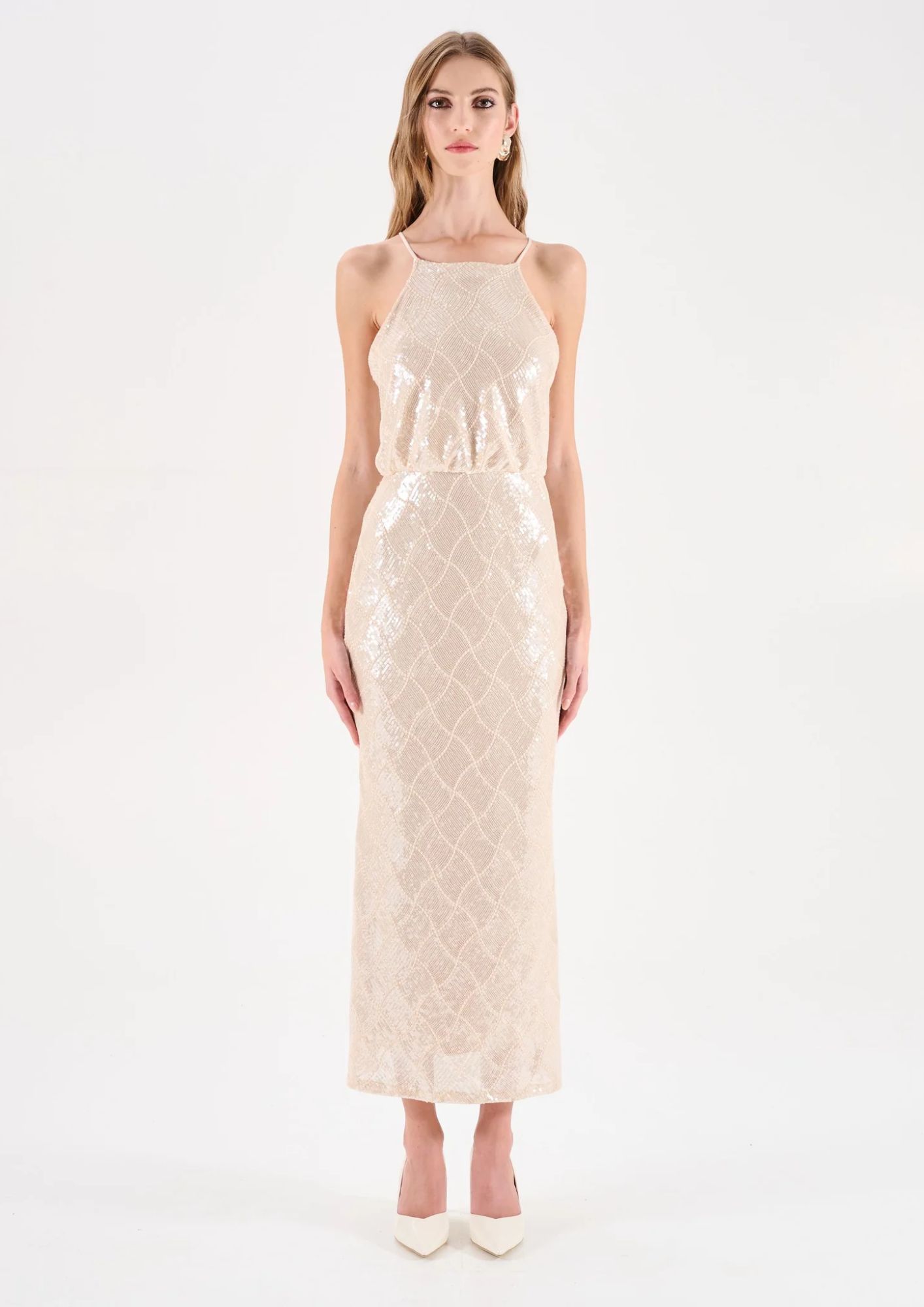 Abito RINASCIMENTO modello CFC0020275002 colore Beige - immagine 2