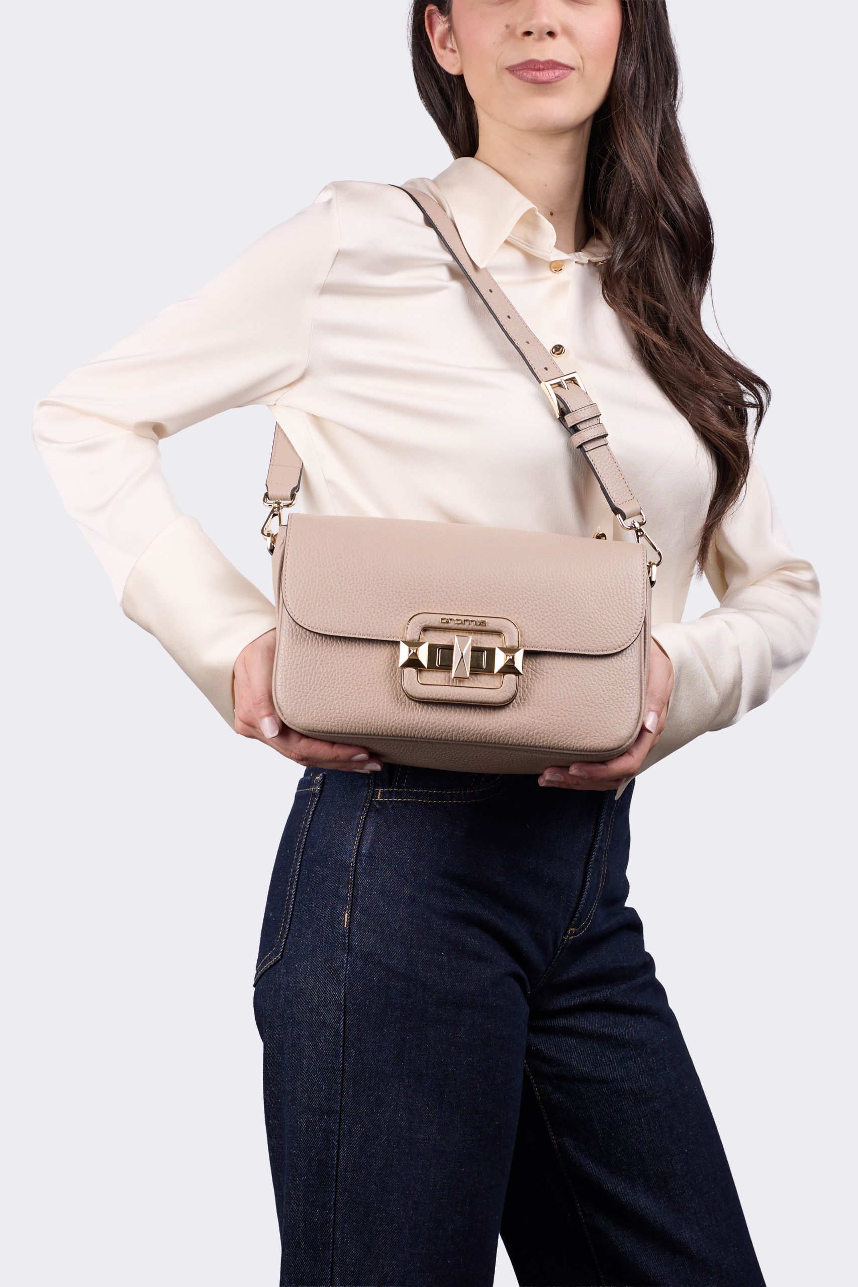 Borsa CROMIA modello 1406363 LADIES BAG IT DREAM colore 109 ORZO - immagine 4