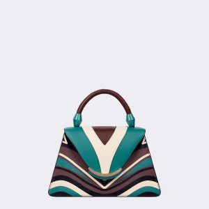 Borsa CROMIA modello 1406388 LADIES BAG LYSANDRA colore 083 CASTAGNA