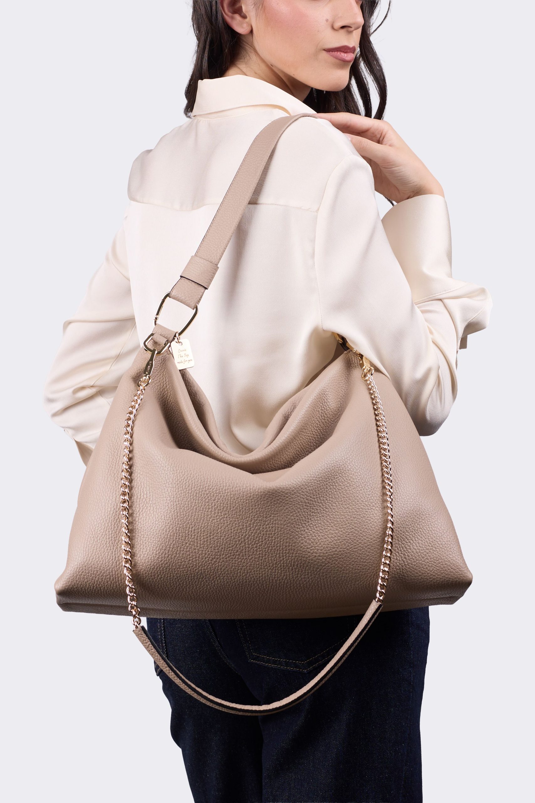 Borsa CROMIA modello LADIES BAG THE GAG SUN colore 109 ORZO - immagine 4